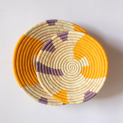Assorted Sabai Handwoven Grass Baskets- Combo G-Sabai-House of Ekam