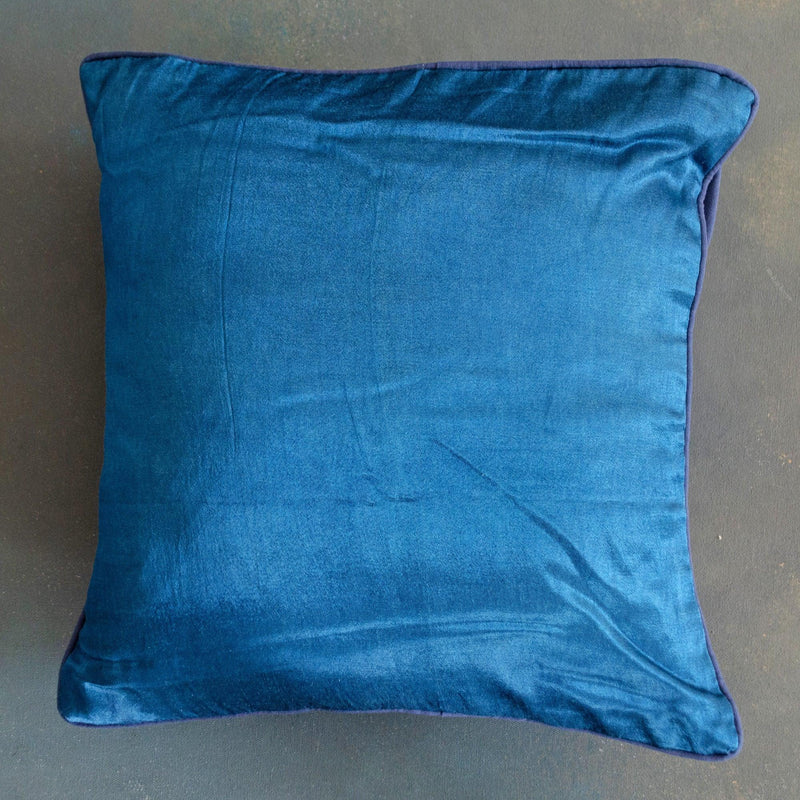 Assorted set of 4/6 mashru silk cushion covers-Cushion Covers-House of Ekam