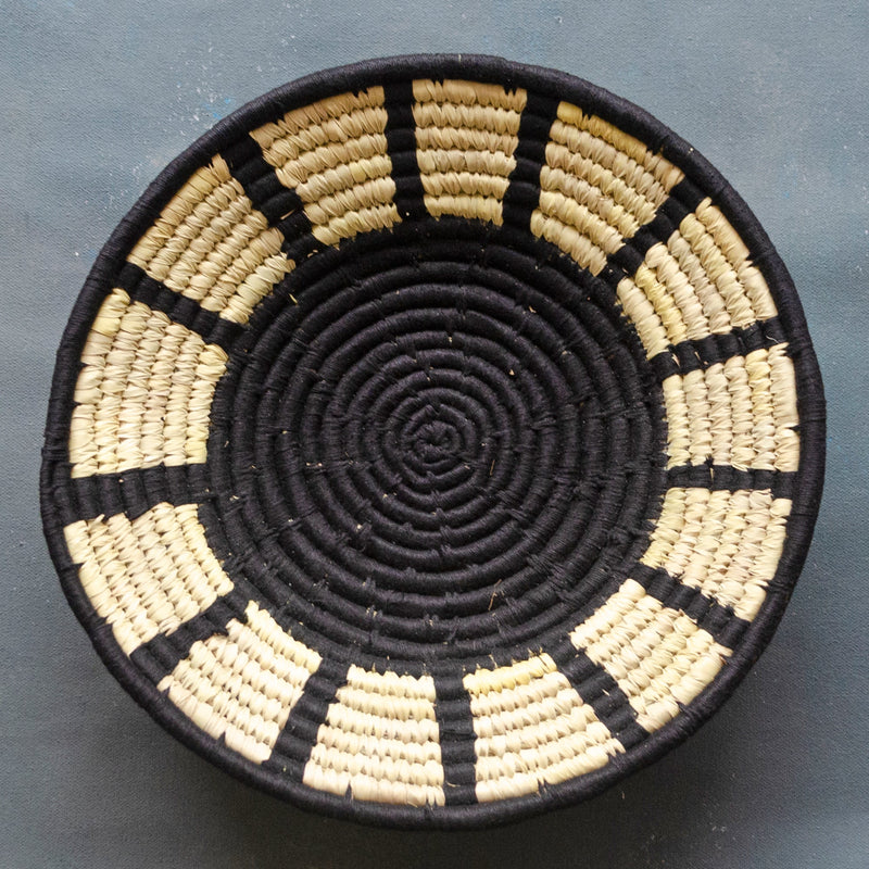 Starry Night Handwoven Sabai Baskets-Sabai-House of Ekam
